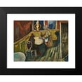 thumbnail image 2 of Reidar Aulie 18x14 Black Modern Framed Museum Art Print Titled - Kafegjesten (1936), 2 of 5