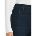 thumbnail image 5 of Time and Tru Women's High Rise Skinny Leg Denim Jegging, 28.5" Inseam, Sizes XS-XXXL, 5 of 6
