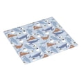 thumbnail image 2 of Honeii Seal Fox Seagull Whales for Dish Drying Mat for Kitchen Counter, Non-slip Rubber Backed, Hide Stain Kitchen Super Absorbent Draining Mat, Dish Rack Pad, 2 of 8