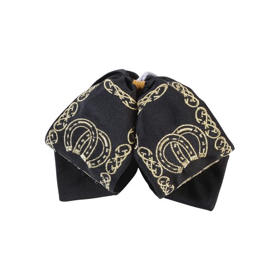 Mexican Charro Bow Tie 100% Polyester Black/Gold 601763