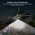 thumbnail image 4 of sunsanly Solar Umbrella Light Outdoor Camping Lamp Super Bright Waterproof Solar Powered Patio Umbrella LED Light, 4 of 8