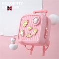 thumbnail image 2 of Mochila de viaje helloed a kitty para niños, bolsa de mensajero con patrón DIY, protección de cresta, mochila escolar para estudiantes de guardería, 2 of 4