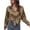 Khaki, variant on XFLWAM Silk Button Down Shirts for Women Long Sleeve Lapel Loose Drop Shoulder Satin Blouse Top Brown XL