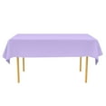 thumbnail image 2 of Under $5 1 Tablecloth,Disposable Tablecloth Peva Plain Tablecloth, Solid Color Party Plastic Tablecloth Purple,Plastic Tablecloths Disposable Table Covers 54 X 108 Inches Baby Shower Cover, 2 of 8