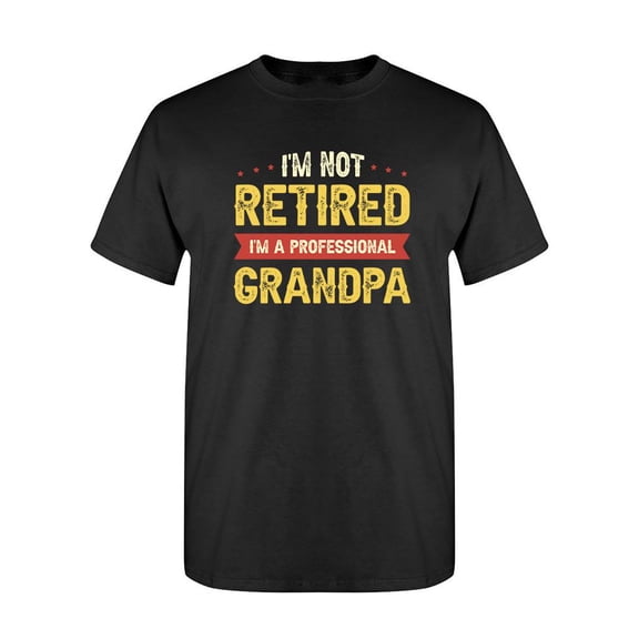 Professional Grandpa T-Shirt Men -GoatDeals Designs, Male Small