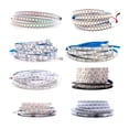 thumbnail image 5 of SVFISHKK WS2812B LED Strip SMD 5050 Individual Addressable RGB Strip Full Color LED Strip Waterproof DC5V (16.4FT 150led Waterproof IP67, White PCB), 5 of 6