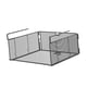 thumbnail image 3 of Cesta de alambre para estantes, organizador de almacenamiento para estantes de alambre, cestas colgantes para negro, 3 of 9
