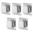 thumbnail image 2 of Support d'Étagère Support d'Étagère Boucle d'Étagère Accessoire de Montage d'Étagère 5 Pcs Support de Montage d'Étagère en Acier Inoxydable Support de Tube Matériel, 2 of 8