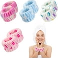 thumbnail image 3 of Women's Wrist Towels for Washing Face, Microfiber Wrist Spa Wash Towel Band for Girls Face Washing Wristbands Absorbent Wristbands Wrist Sweatband Prevent Liquid from Spilling Girls Gift 8PCS, 3 of 5