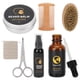 thumbnail image 3 of Kit de 7 piezas para el cuidado de la barba masculina, cepillo profesional para barba, peine, aceite, crema y bigote, juego de regalo para hombres, 3 of 15