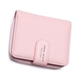 thumbnail image 1 of Minnieouse Cartera corta para mujer, tarjetero de cuero PU, para viajes, playa, recibos, monedas, billetes, monedero, bolsillo para niñas Carteras Rosado, 1 of 6