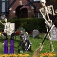 thumbnail image 3 of 1 Pack Halloween Wicked Witch Legs Prop, Halloween Witch Decor, Halloween Witch Legs Decorations for Halloween Outdoor, Lawn, Yard, Stuffed Witch Halloween Decorations for Outdoor, 3 of 5