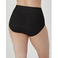 thumbnail image 4 of Women's Bali DFLLB1 Beautifully Confident Light Leak Protection Panty (Black 9), 4 of 7