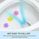thumbnail image 3 of Toilet Gel Stamp, 6 Pcs/66 Count Fresh Flower Stamp Toilet Gels Long-lasting Fragrance Bathroom Deodorizing Clean, 3 of 5