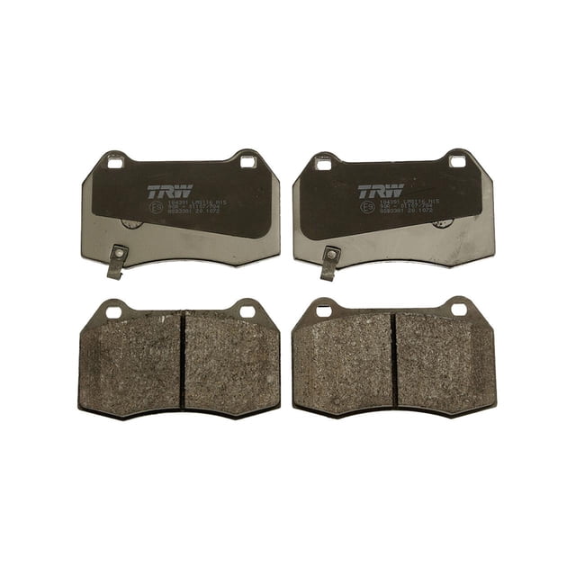 Balatas delanteras de Bajos metales 350z 2003 A 2005 Nissan TRW