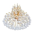 thumbnail image 2 of CWI Lighting Princess 8 Light Down Transitional Metal Chandelier in Gold, 2 of 5