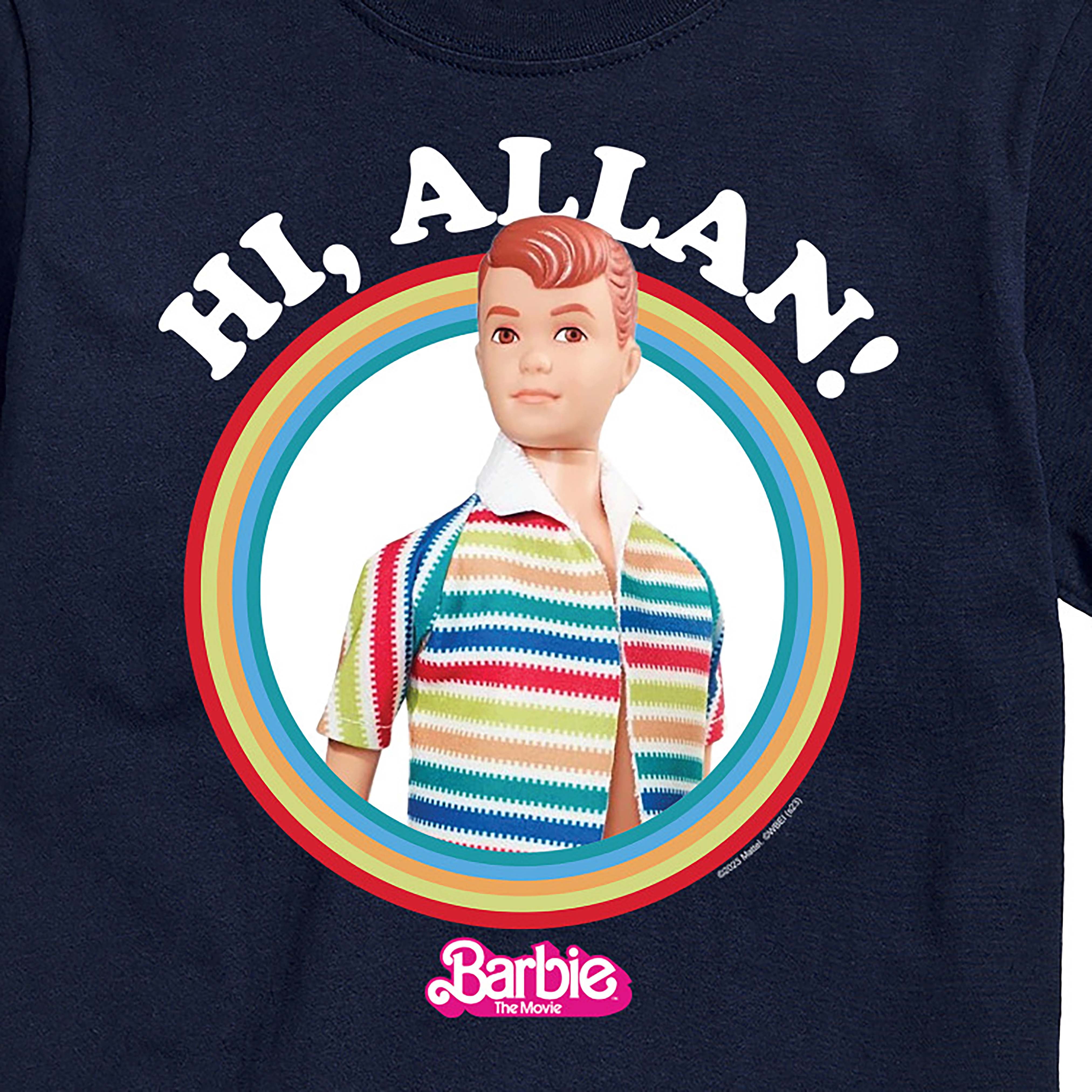 Barbie the Movie - Hi Allan - Men's Short Sleeve Graphic T- Shirt 