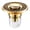 Gold-Z1, variant on Bathtub Drain Stopper 2 inches Silicone Tub Stopper Shower Drain Cover,Bath Tub Plug Hair Stopper,Universal Drain Plug Hair Stopper Flat Suction Renter Friendly Bath Accessories