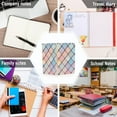 thumbnail image 6 of FORMRS 1-Subject Spiral Notebook 8" x 5" College Ruled 60 Refillable Sheet A5 Hard Cover, 2 Pack, Orange Art Pattern, 6 of 7