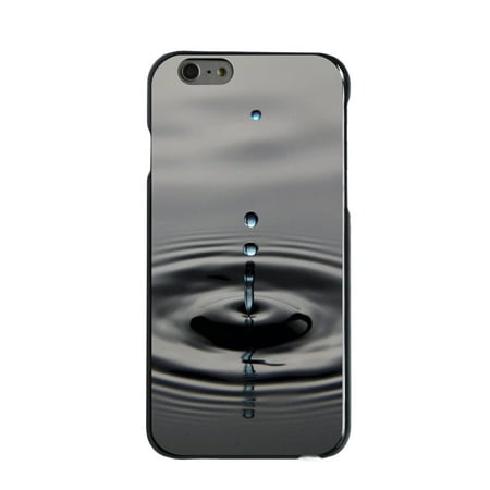 CUSTOM Black Hard Plastic Snap-On Case for Apple iPhone 6 / 6S (4.7