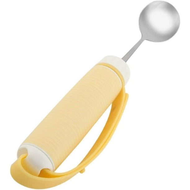 Parkinsons Utensils, Disabled Handicapped Easy Grip Eating Spoon