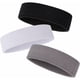 thumbnail image 1 of bandeaux Anti-transpiration Pour Hommes Et Femmes - Bandeaux De Sport 3 Pices Tissu Ponge En Coton De Sport Vacuant L'humidit, 1 of 3