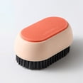 thumbnail image 4 of Pedty Cleaning Brushes Cleaning Brushes for Household Use Clashing Color Plastic Shoe Brush Cleaning Brush Set Household Multifunctional Laundry Brush Long Handle Shoe Polish Plastic Tool Brush, 4 of 4