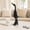 Black, variant on Duck in Rainboots Figurine for Home and Living Room Decor - Decorative Ornament Sculpture Perfect for Bathroom, Office, Room, and Shelf Decor - Stylish Coffee Table Decor Statues - 20", Black