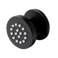 thumbnail image 1 of ALFI AB3830-BM 2 Po Ronde Douche Réglable Corps Spray&44; Noir Mat, 1 of 1