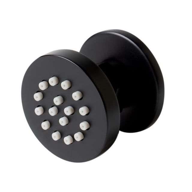 ALFI AB3830-BM 2 Po Ronde Douche Réglable Corps Spray&44; Noir Mat