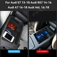 thumbnail image 4 of ZWNAV AI car wireless charger for Audi S7/RS7/A7/A6L 2013-2018 intelligent infrared fast wireless charging car phone holder suitable for iPhone and Android phones with wireless charging function, 4 of 11