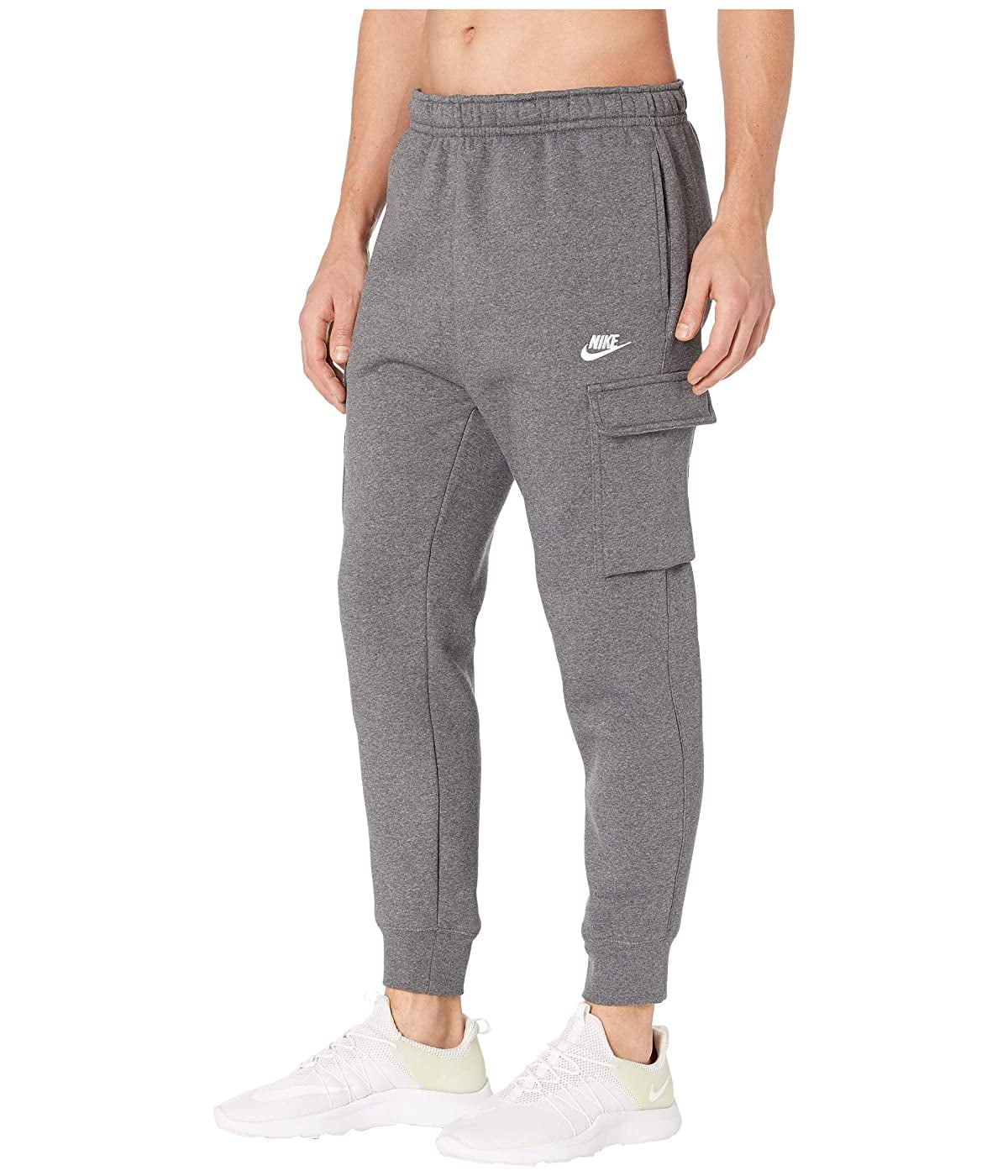 nike men's club fleece cargo joggers