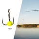 thumbnail image 4 of Señuelos para lubina Jig Head Soft Swimbait, 10 piezas, 3 colores, cebo de acero con alto contenido de carbono 15x13x5.5mm, 4 of 7
