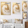 thumbnail image 4 of Designart "Spiraling Energy In Ebullience I" Abstract Spirals Floater Framed Wall Art Living Room, 4 of 5