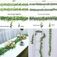 thumbnail image 5 of 6Ft Artificial Eucalyptus Garland Hanging Rattan Wedding Greenery Home Decors, 5 of 8