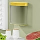 thumbnail image 4 of Caja dispensadora de film transparente de plástico montada en la pared, organizador de envoltura de alimentos de cocina con apertura inferior de fácil acceso, contenedor de almacenamiento de gran, 4 of 5