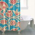 thumbnail image 5 of 36x72 Inches Tribal Shower Curtain Bohemian Chic Polyester Fabric Bathroom Decor Vintage Ethnic Motifs, 5 of 5