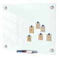 thumbnail image 3 of Glass Dry Erase Board with Magnets & Markers, Frameless Magnetic Whiteboard for Wall, Stain Resistant, Easy Clean, for Office, Home, Classroom, 3 of 7
