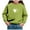 Green, variant on Zshosam Graphic Crewneck Sweatshirt Funny Toddler Kid Baby Girl Boy Sweatshirt Fall Clothes,Red 4 Years