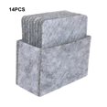thumbnail image 3 of Matsuzay 14 piezas moderno y elegante | Posavasos súper prácticos para cocina tapete fácil de almacenar para secar platos Mostrada, 3 of 6