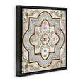 thumbnail image 4 of Stupell Industries Traditional Symmetrical Tile Abstract Painting Black Floater Framed Canvas Art Print Wall Art, 25 x 25, 4 of 10