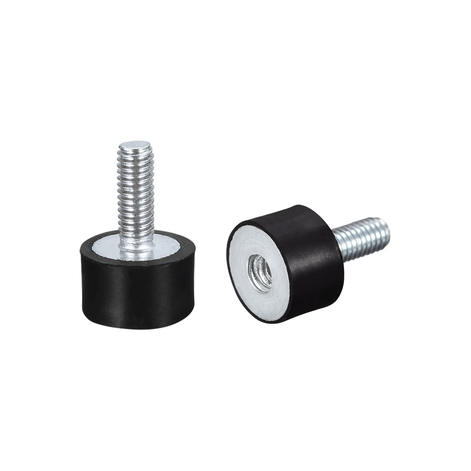 3pcs M8 Rubber Vibration Isolator Mounts - Shock Absorbers For Garage Door Motors, Air Compressors & Generators