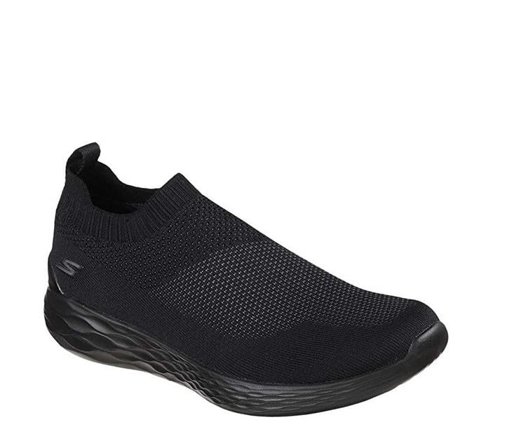 skechers slip on running shoes