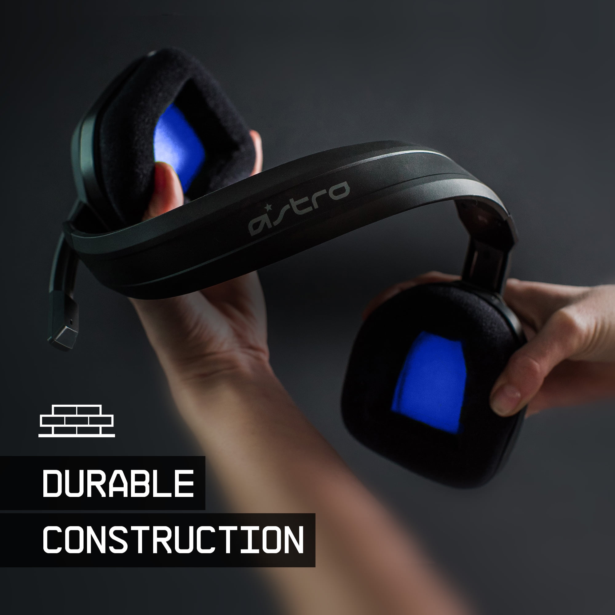 Casque Gaming filaire avec micro - A10 Gris/Bleu - PS4 ASTRO : le casque  gaming à Prix Carrefour
