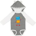 thumbnail image 3 of Inktastic Cute Robot, Colorful Robot, Funny Robot, Robotics Boys or Girls Long Sleeve Baby Bodysuit, 3 of 5