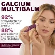 Calcium Volume Balm Stick, Hydrating & Firming Solid Moisturizer with Collagen - 3Pack