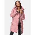 thumbnail image 5 of Marikoo Women's Thigh-Length Quilted Winter Coat with Hood - Karumikoo XVI, 5 of 9
