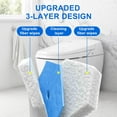 thumbnail image 2 of 30 Count Toilet Wand Refills for Clorox, Disposable Refill Compatible with Clorox ToiletWand Clean System, Upgrade Fiber Bowl Cleaner Brush Closestool Cleaning.（not included brush rod）, 2 of 4