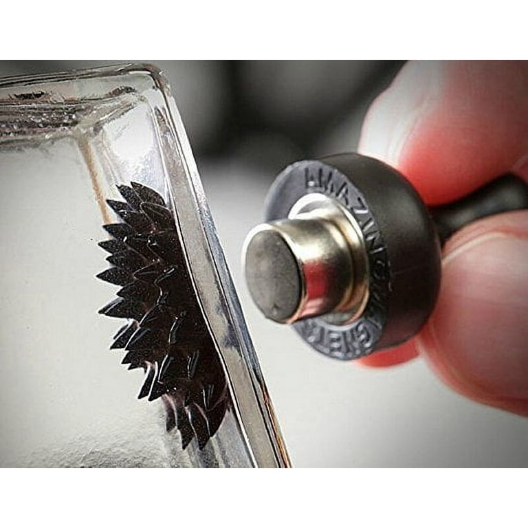Amazing Ferrofluid Magnetic Display In a Bottle, Ferrofluid Magnetic Liquid  Display Desk Toy, Magnetism Science Kits 
