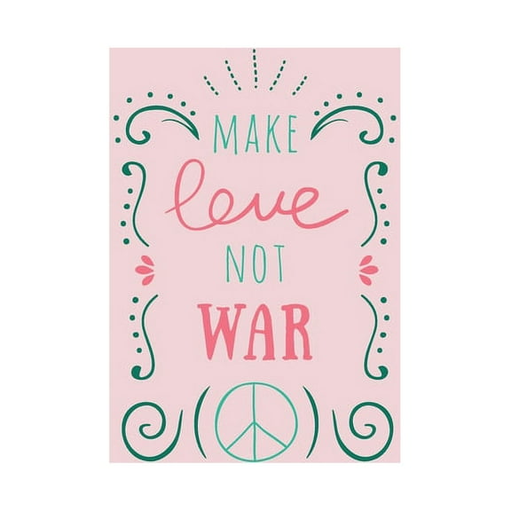 Make Love Not War : Valentine's Day Quotes Coloring Book (Paperback)